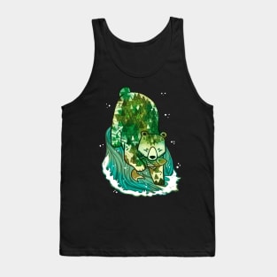 Forest Spirit Bear Tank Top